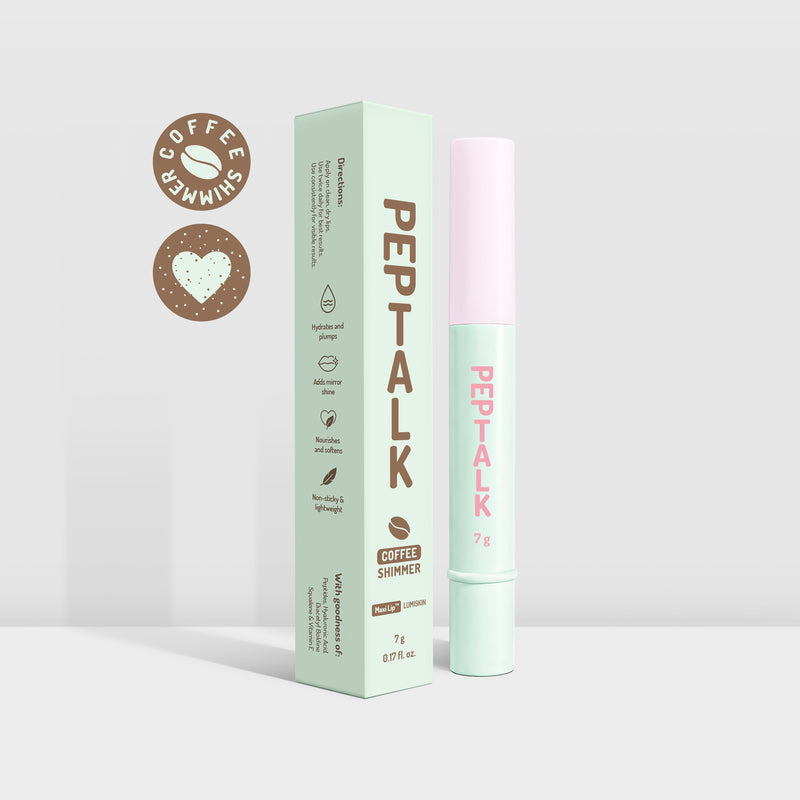 Peptalk Lip Treatment - Coffee Shimmer